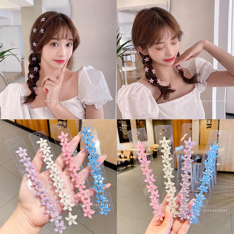 Set 10 kẹp tóc thời trang xinh xắn dành cho nữ