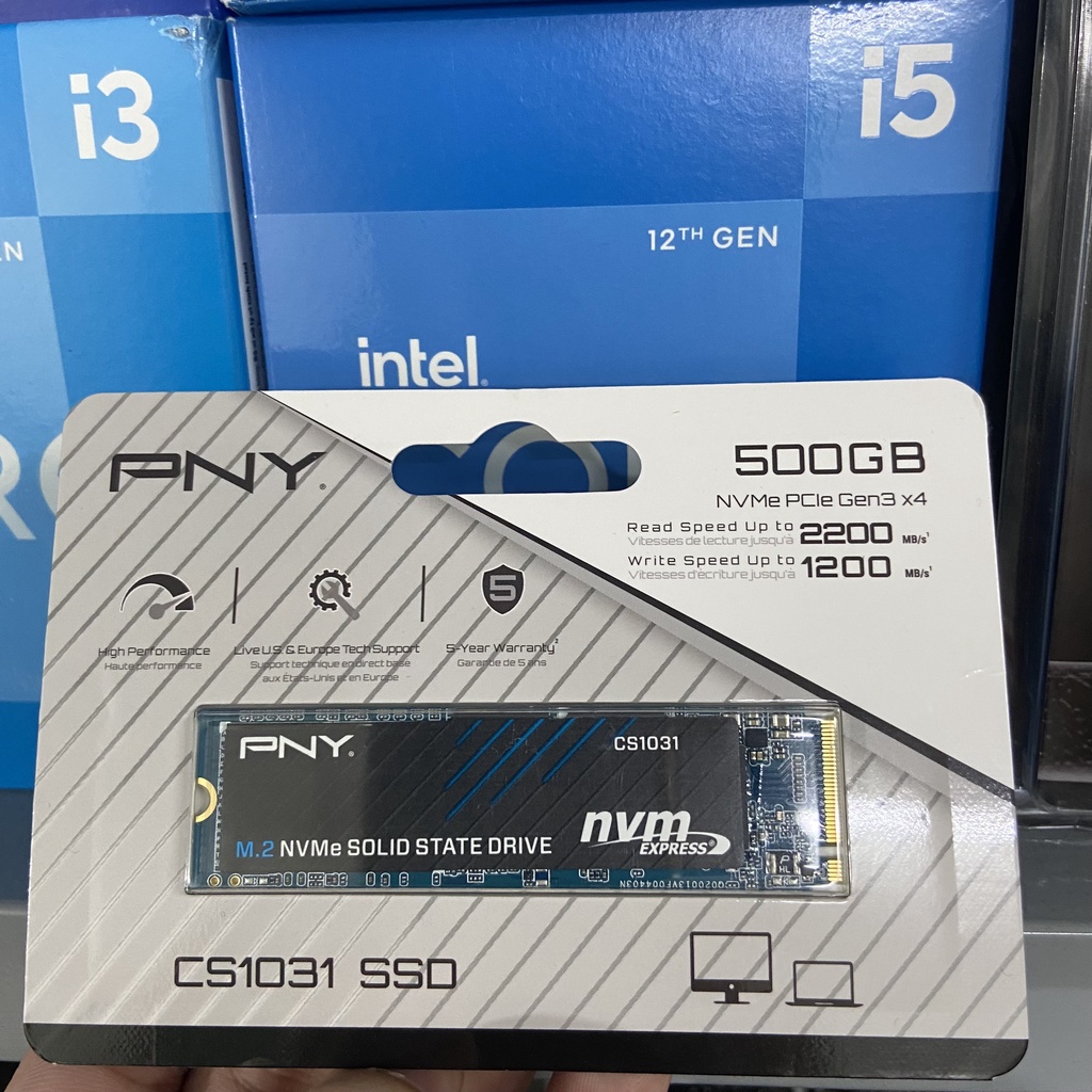 SSD 512GB PNY CS1031 M.2 2280 NVMe Gen3x4 NEW BOX
