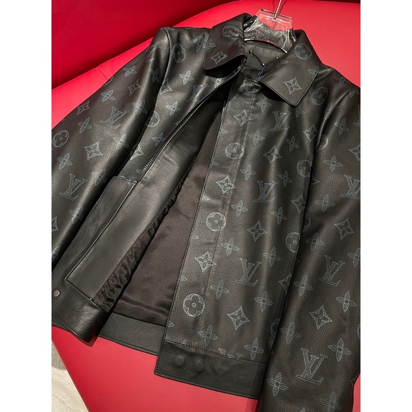 ÁO KHOÁC DA THẬT CALFSKIN LOIS VnITTON HÀNG ĐỈNH NHẤT BAO ĐỂ KẾ AUTH