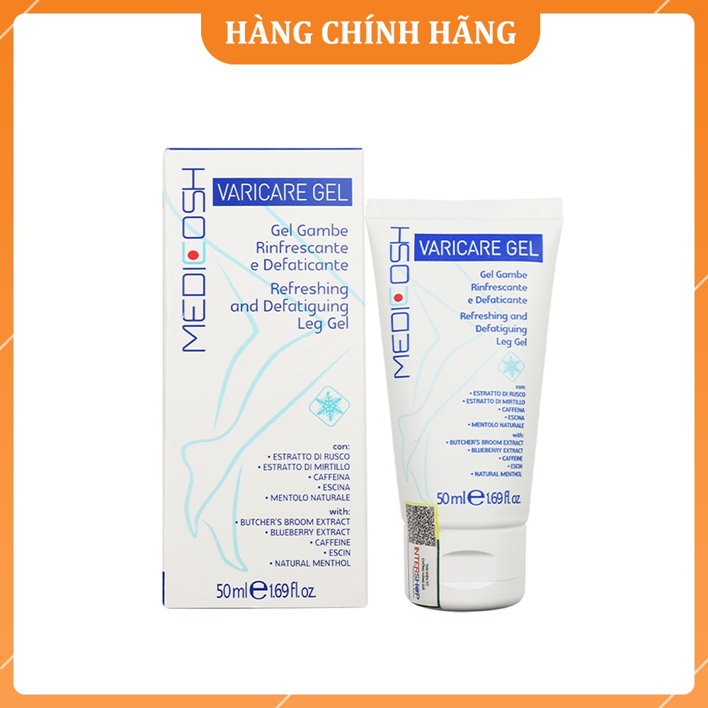 Kem Bôi Suy Giãn Tĩnh Mạch Medicosh Varicare Gel 50ml