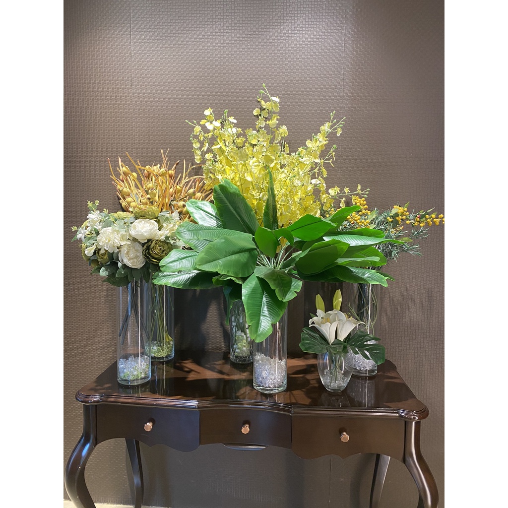 Bình cắm hoa, thả cá, trồng thủy sinh dáng TRỤ TRÒN 12cmx30cm