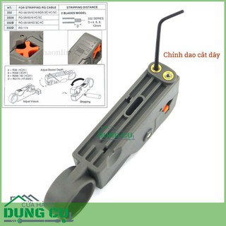 Dụng cụ tuốt dây điện đồng trục