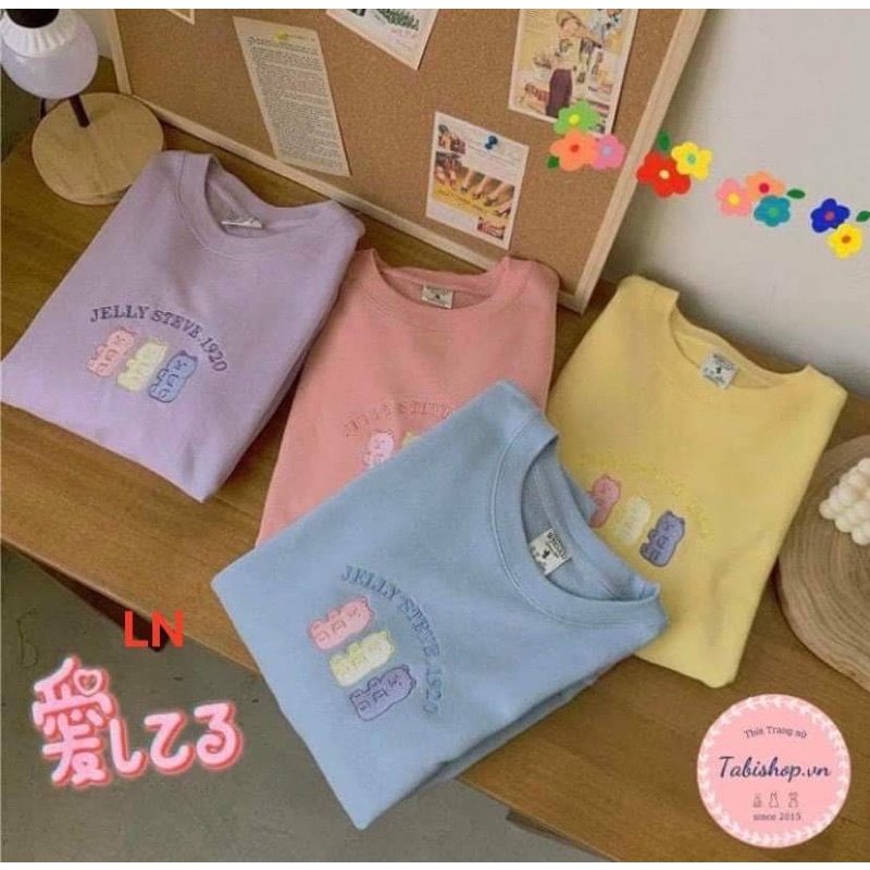 Áo Swt 3 con gấu DA6