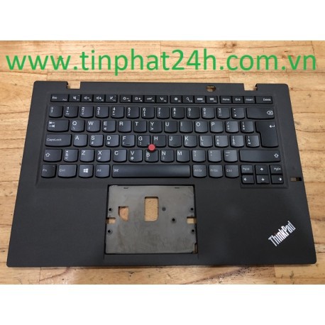 Thay Vỏ Mặt C Laptop Lenovo ThinkPad X1 Carbon Gen 3 460.01403.0011 SM20G18629 PHÍM KHÔNG BẢO HÀNH