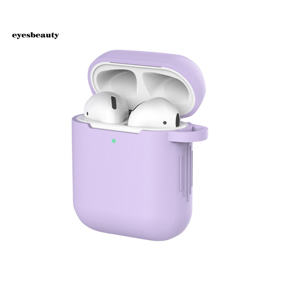 Hộp silicone mềm chính xác bảo vệ chống trầy xước cho hộp sạc tai nghe Apple AirPods 1/2 | BigBuy360 - bigbuy360.vn