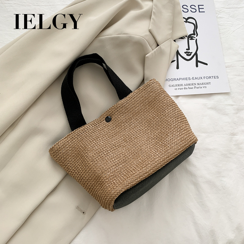 Túi Xách Đan Lát Thiết Kế Xinh Xắn Cho Nữ