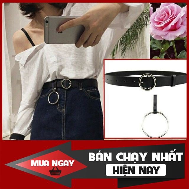 [ Sale Off ] Nhập WAPCK10 giảm 25k đơn từ 150k - Đai lưng nữ tròn giá rẻ - Nịt thời trang mềm siêu đẹp thời trang trẻ em