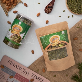 Hạt bí xanh ba min sấy giòn nguyên vị 500g, hạt bí tách vỏ nhập khẩu mỹ