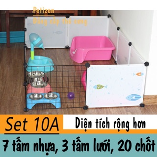 Chuồng ghép size 37x47/tấm
