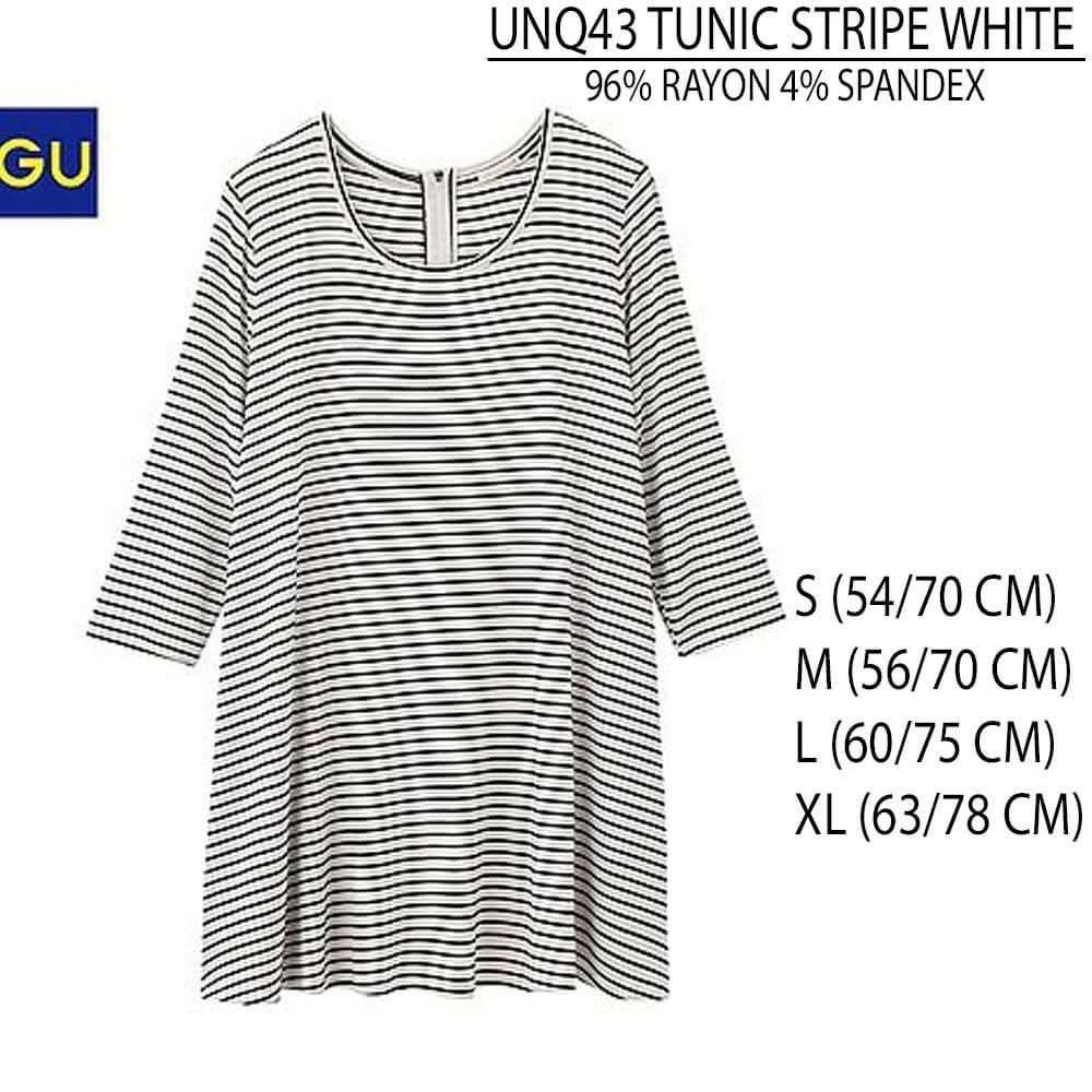 Uniqlo Áo Sơ Mi Kẻ Sọc Trắng 43 Thời Trang Trẻ Trung