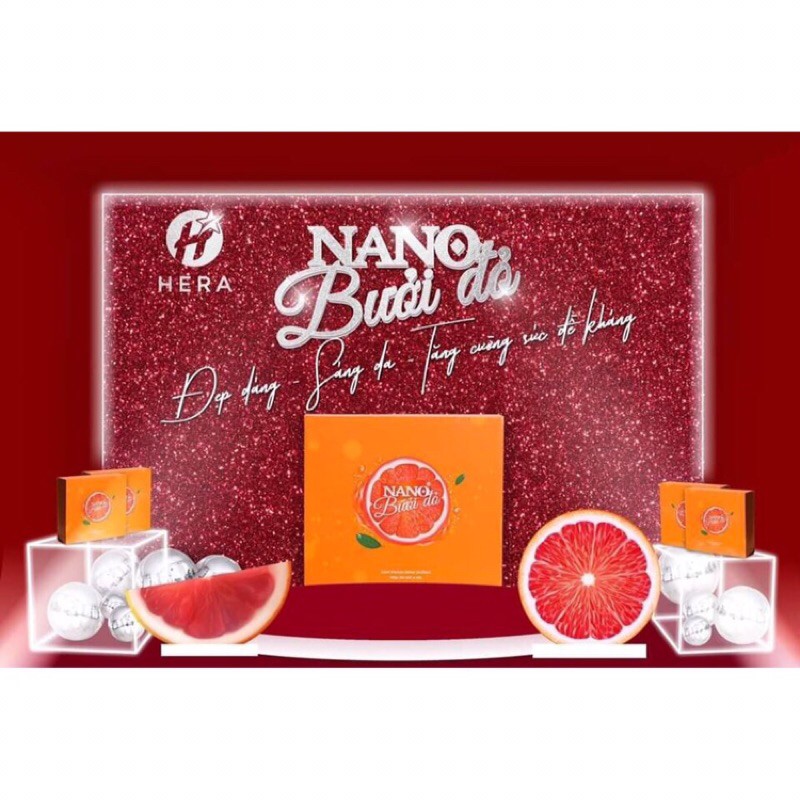 (Chính Hãng) Nano Bưởi Đỏ HERA Giữ Dáng Đẹp Da Tăng Cường miễn Dịch Chăm Sóc Sức Khoẻ Toàn Diện | BigBuy360 - bigbuy360.vn