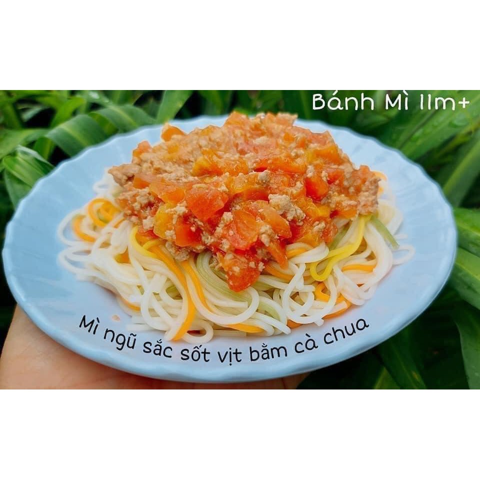 MÌ SOMEN RAU CỦ NHẬT VỊ BÍ NGÔ / CÀ RỐT / RAU BINA - Dành cho bé từ 8 tháng - Gói 120gr [Date 2022]