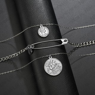 Set 3 dây chuyền unisex