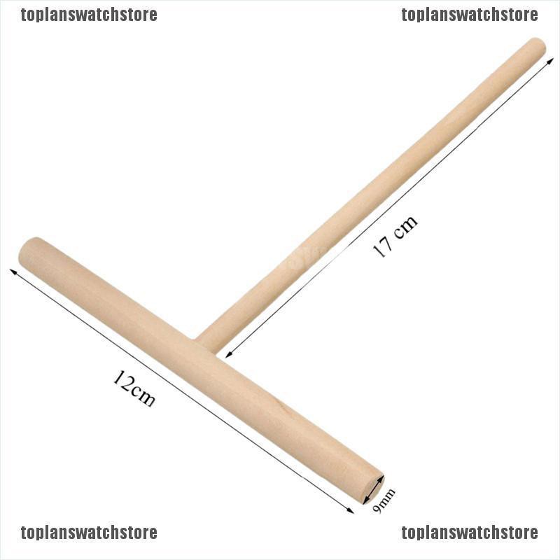 Dụng Cụ Làm Bánh Crepe Hình Tròn Bằng Gỗ Tiện Dụng Cho Nhà Bếp