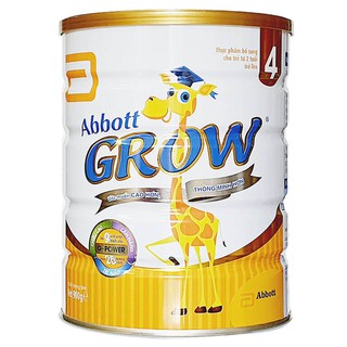 Sữa Bột Hươu Cao Cổ Abbott Grow Số 4 900g - Giúp Trẻ Phát Triểu Chiều Cao Tối Ưu
