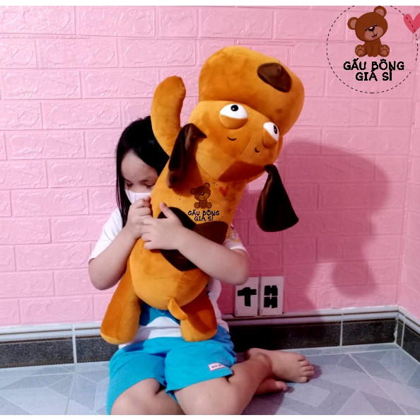 GỐI ÔM HÌNH CHÚ CHÓ  CHÓ NHỒI BÔNG GẤU BÔNG HÌNH CHÚ CHÓ