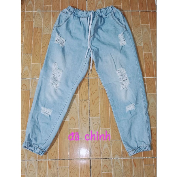 Quần jean ống đứng xanh đậm / Quần jean joker xanh