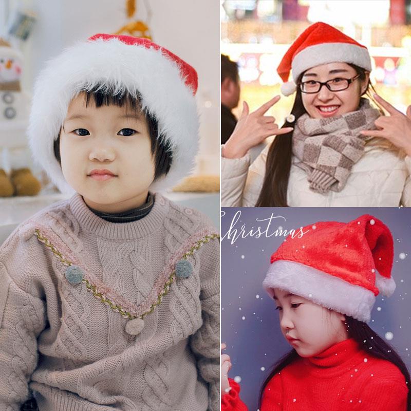 Mũ Ông Già Noel Dễ Thương Cho Người Lớn Và Trẻ Em