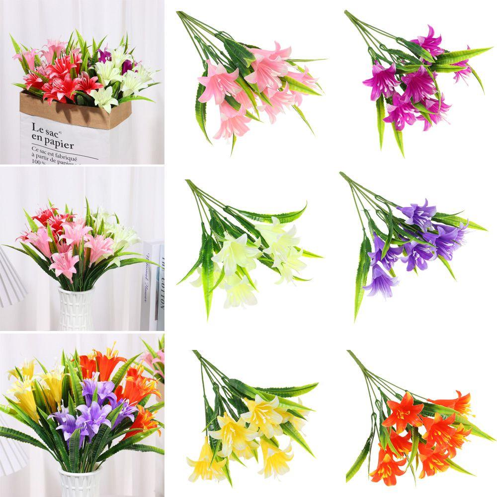 DORAW Bó Hoa Tử Đinh Hương 7 Lá 33cm Trang Trí Tiệc Cưới