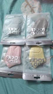Set 5 đôi  Tất lưới chống trơn cho bé