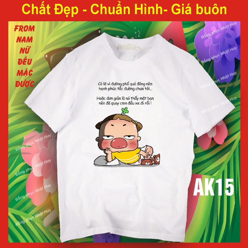 áo thun quỳnh aka đẹp ak12 cao cấp, chất đẹp, bao đỏi trả,icoi facebook