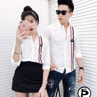 Áo sơ mi cặp tay dài thời trang