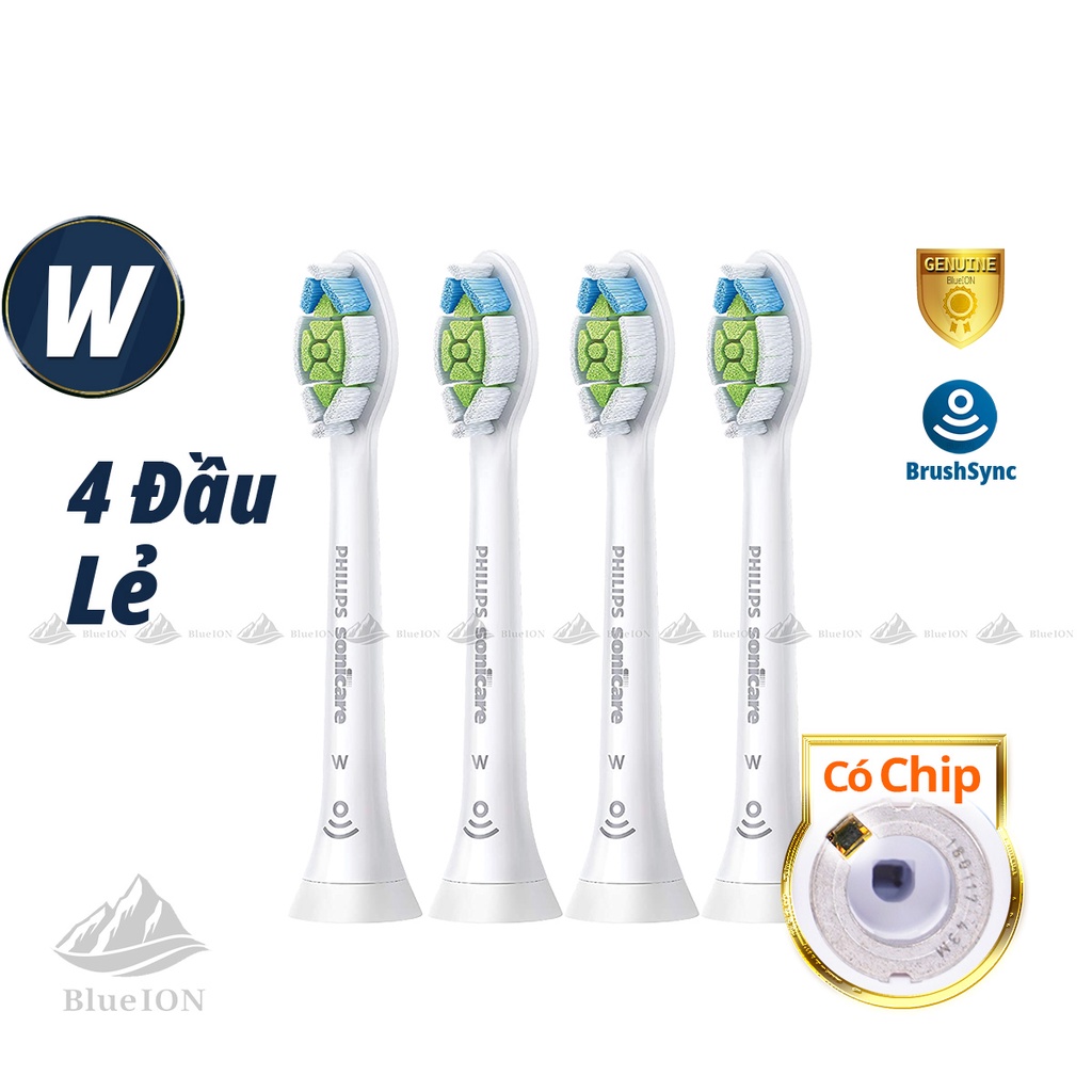 [Hàng Mỹ] Đầu bàn chải điện Philips Sonicare W DiamondClean