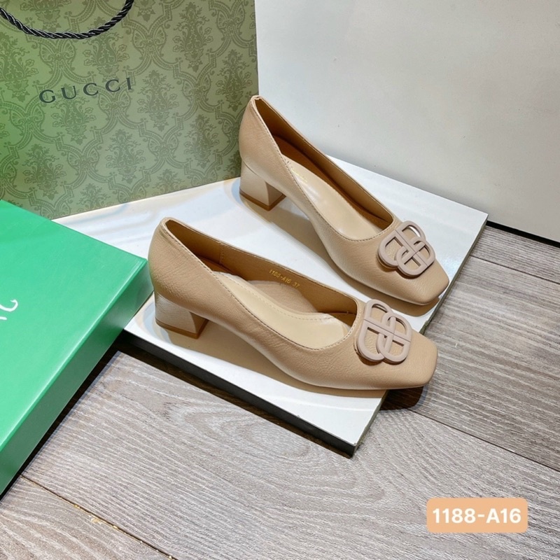 Cao gót khoá BB da thật mềm nhũn,dáng Basic cực kỳ dễ đi