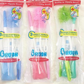 👶 cọ rữa bình sữa -bộ cây rữa bình sữa 4 chi tiết đa năng 👶