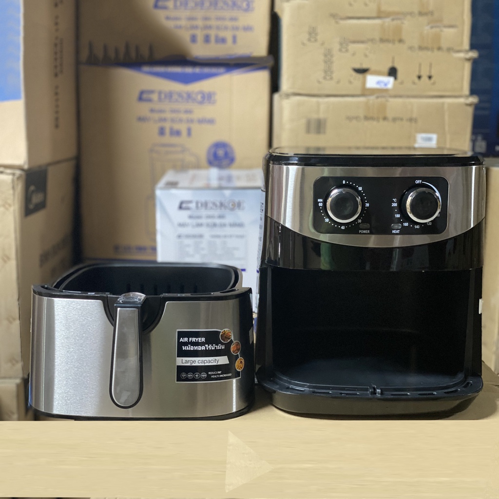 Nồi Chiên Không Dầu Sharp KS92 9.2 Lít Thái Lan bảo hành 12 tháng. 3 màu Đỏ, Bạc, Vàng - Dung Tích Siêu Lớn