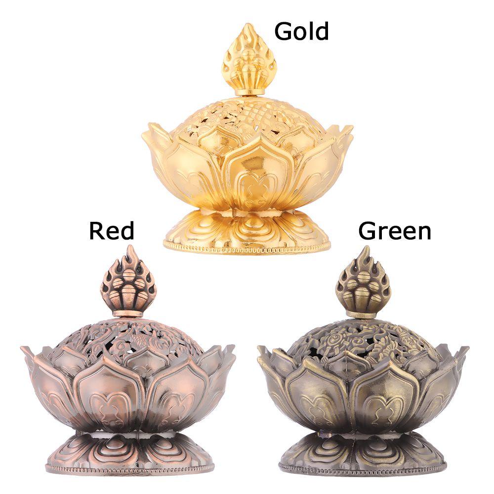 LAKAMIER Đế Đốt Trầm Hương Bằng Đồng Thau Dùng Trang Trí Nhà Cửa