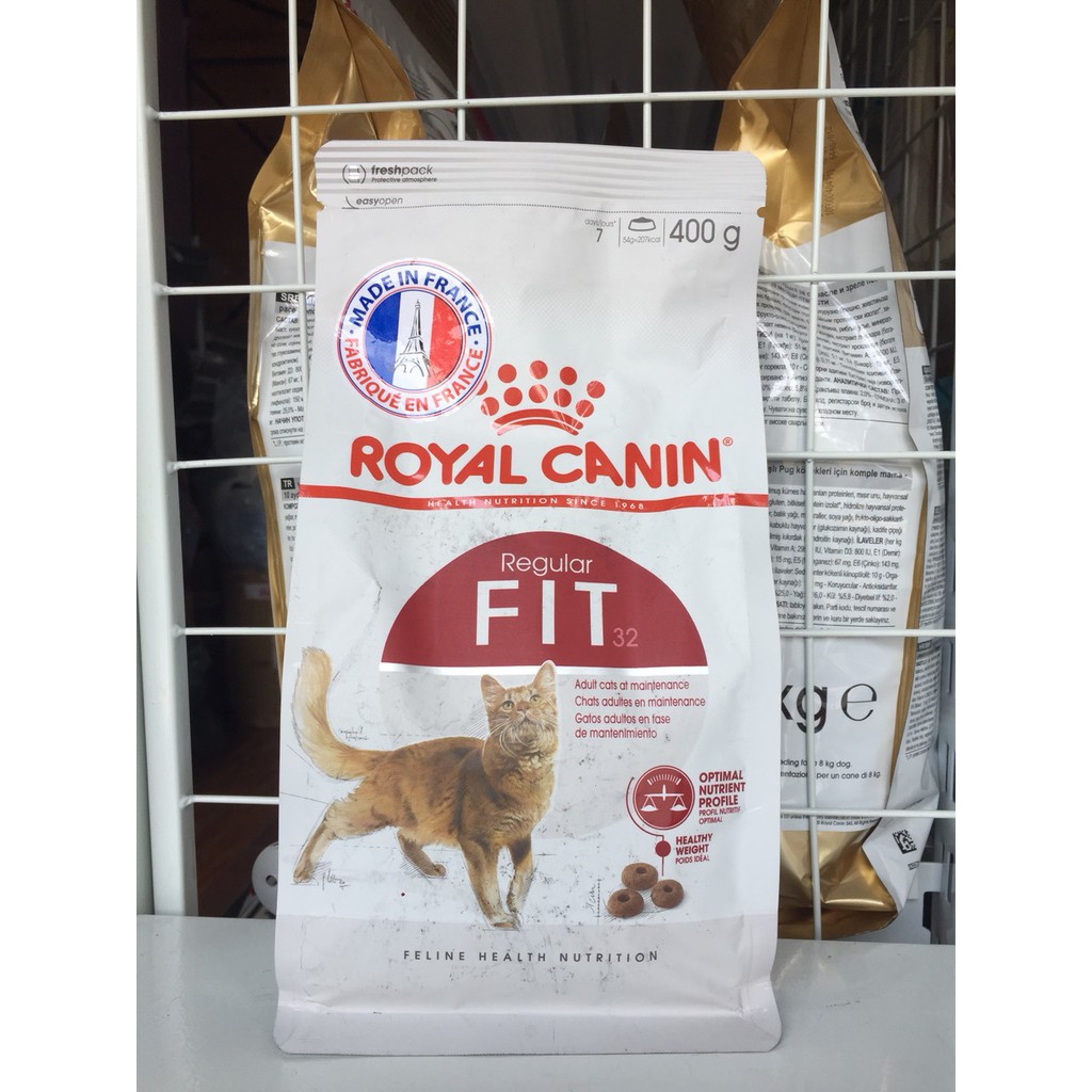 THỨC ĂN CHO MÈO ROYAL CANIN FIT32 400G - Thức ăn cho mèo trưởng thành