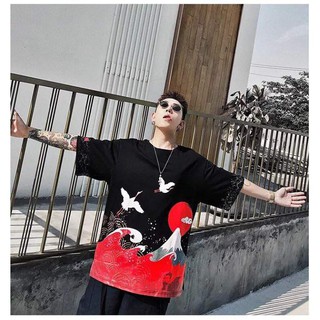 ÁO THUN UNISEX NÚI ĐỎ (hàng có sẵn slll)