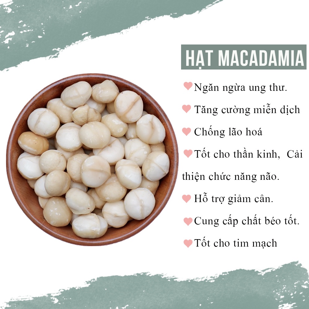 Hạt Macca Úc Cao Cấp Nhập Khẩu By Tuna