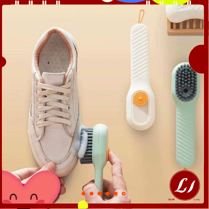 Cọ, bàn chà đánh giày dép, sàn nhà CÓ NGĂN ĐỰNG DẦU RỬA tiện lợi-DN