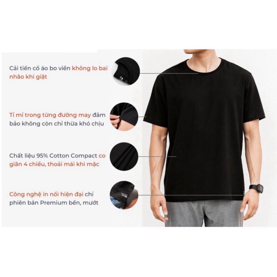 Áo Thun Nam Tay Ngắn | Áo Phông Nam Tay Lỡ Cổ Tròn Thời Trang Cao Cấp | A01-014 King.Shop.70 | BigBuy360 - bigbuy360.vn