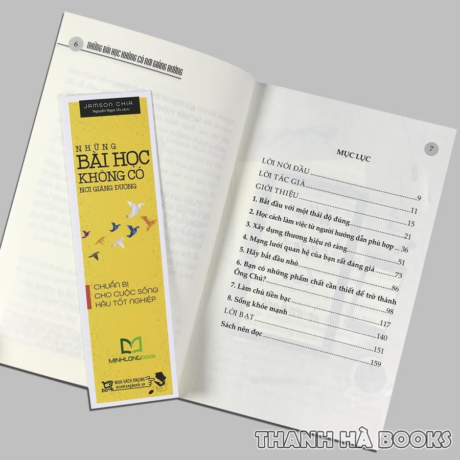 Sách - Những Bài Học Không Có Nơi Giảng Đường (Kèm Bookmark)