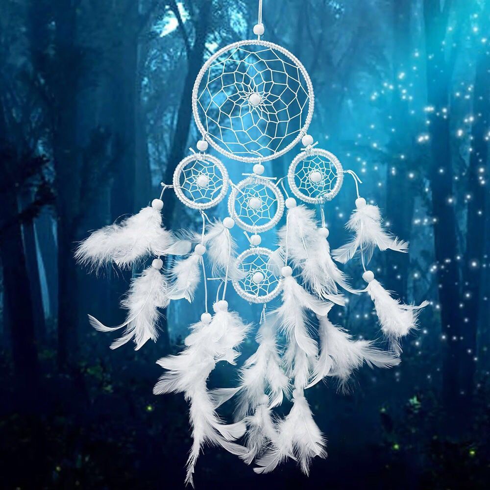 Dreamcatcher Hình Trái Tim Phong Cách Ấn Độ Sáng Tạo Làm Quà Tặng Cho Bạn Gái