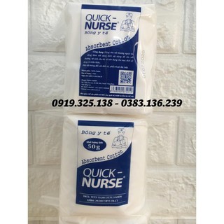 Bông gòn y tế Quick-Nurse 50g