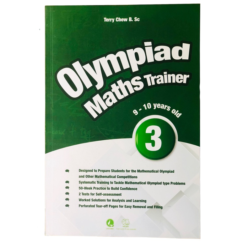 Sách olympiad maths trainer 1,2,3 - Á Châu books ( Tiếng Anh )