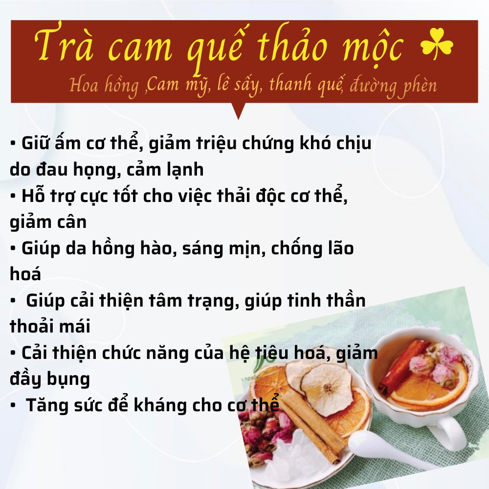 Trà hoa quả mix 1 gói - Dùng thử