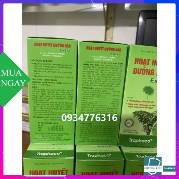 Hoạt Huyết Dưỡng Não Extra _ Traphaco( dạng cao đặc)