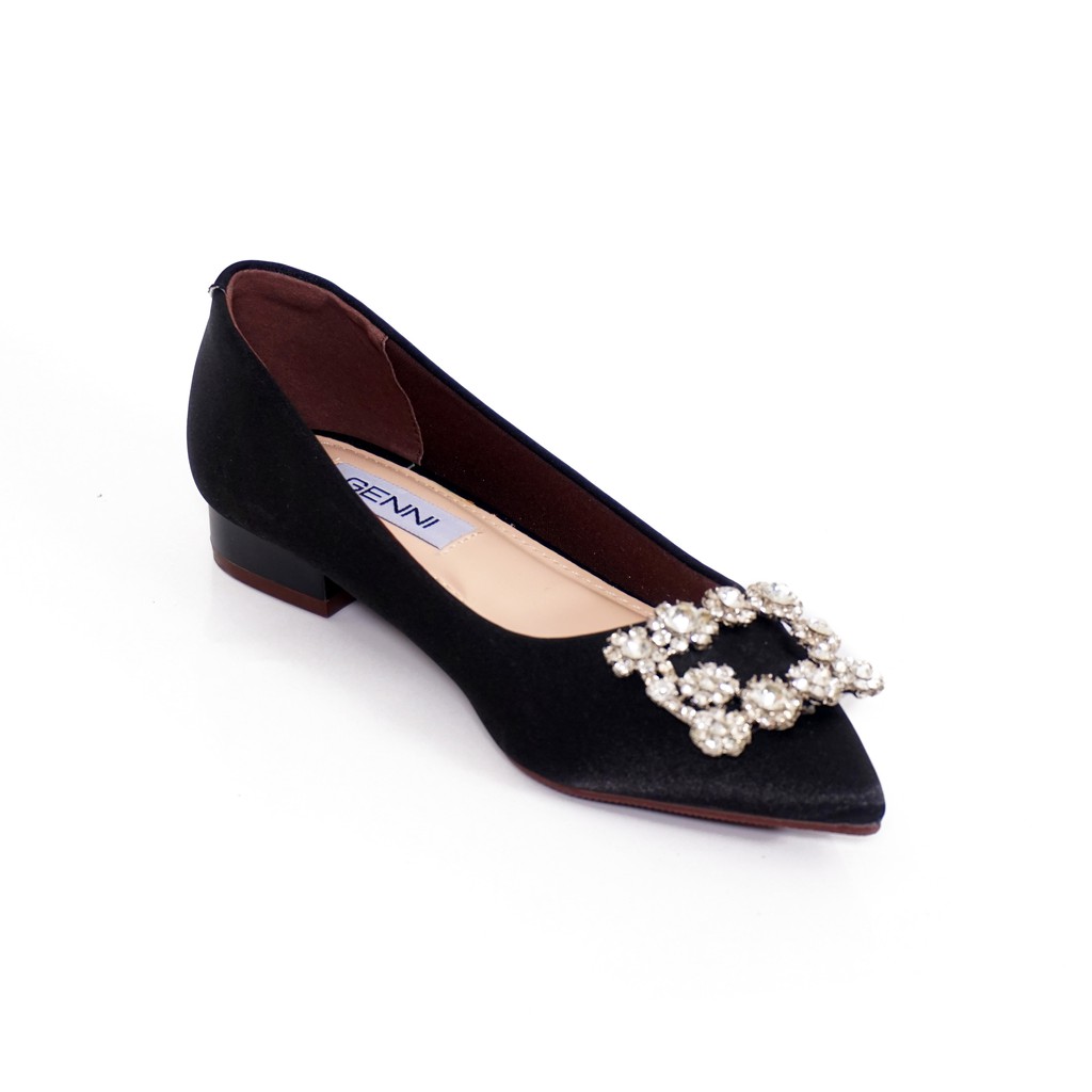 Giày bệt lụa gắn đá GE442 - Genni | BigBuy360 - bigbuy360.vn