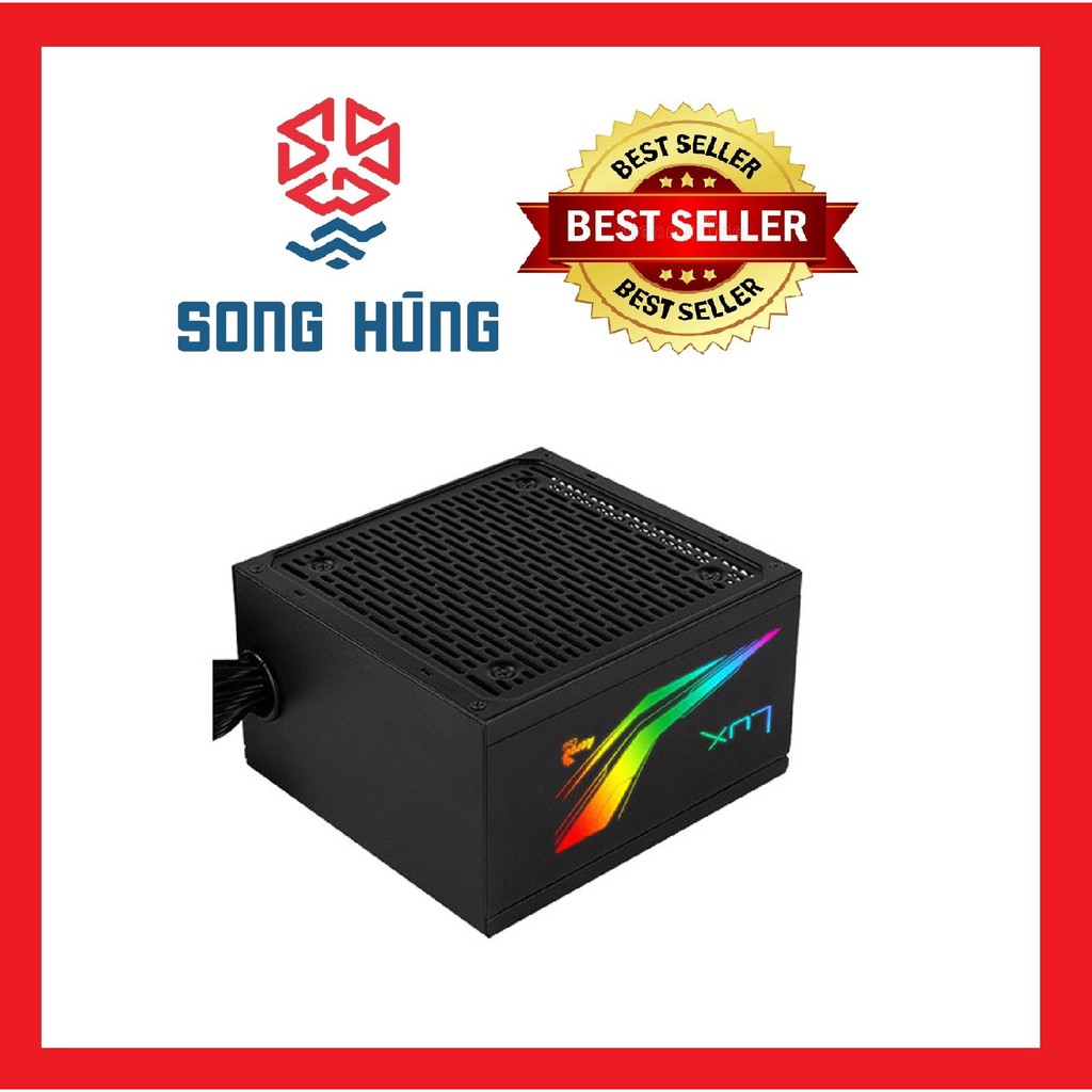 Nguồn Aerocool 750W LUX RGB 750W 80 Plus Bronze