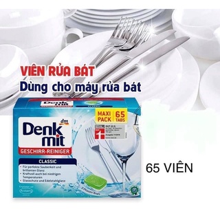 Viên rửa bát Geschirr Reiniger Tabs hàng chuẩn Đức