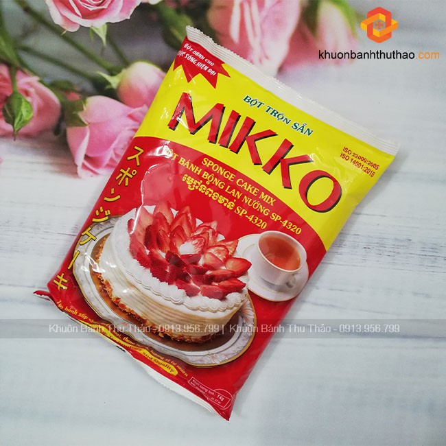 Bột bánh bông lan nướng Mikko 1kg