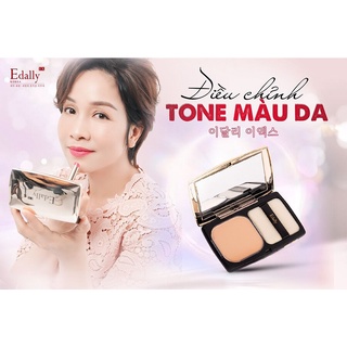 Phấn phủ dưỡng ẩm,kiềm dầu siêu mịn Edally EX