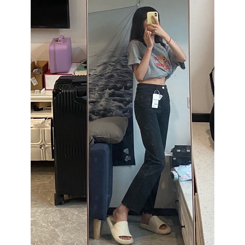 FREESHIP -QUẦN BAGY ĐEN TRƠN CẠP CAO | BigBuy360 - bigbuy360.vn