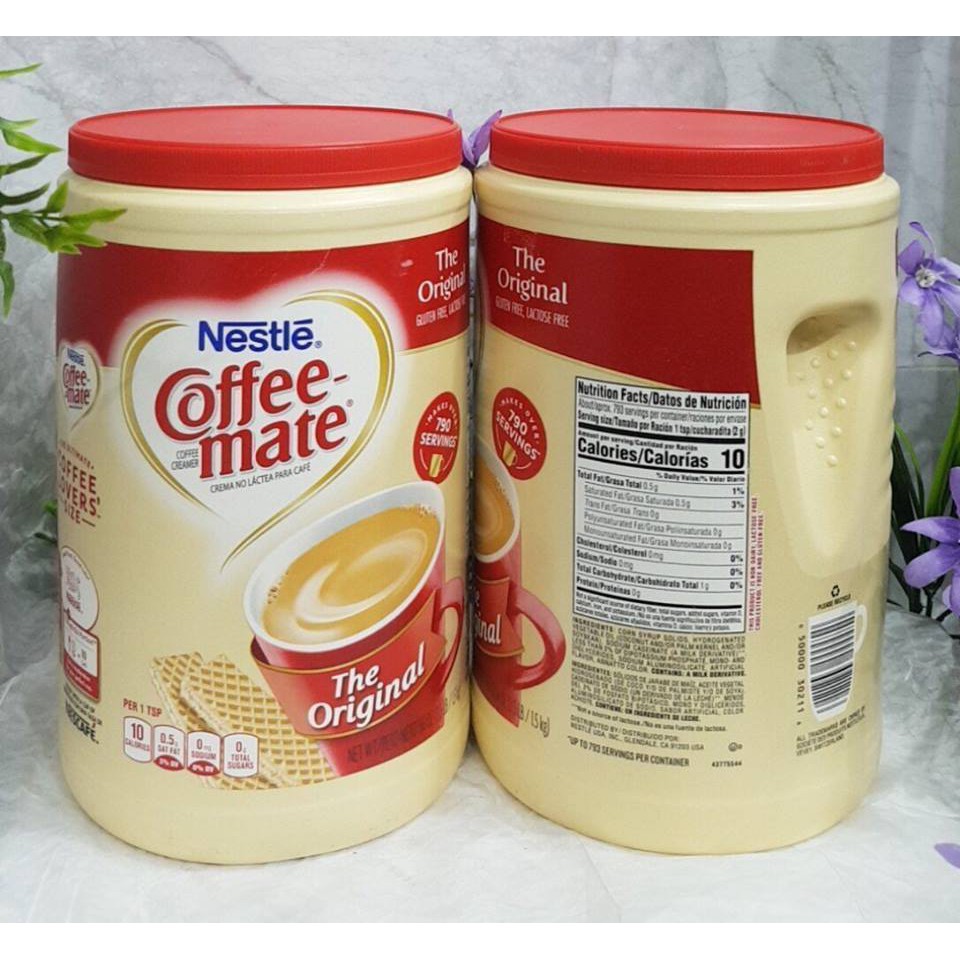 Bột kem pha cafe Nestle Coffee Mate Original của Mỹ