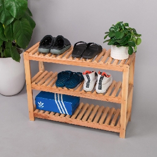 Kệ trang trí,kệ để giày dép 3 tầng mẫu mới độc lạ